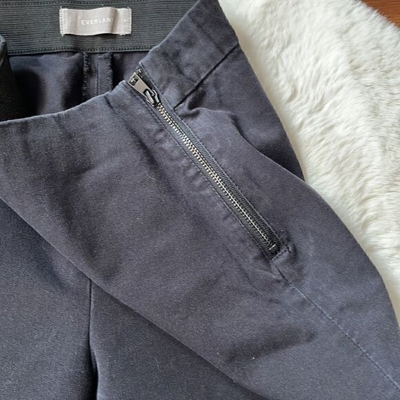Everlane Black Skinny High Rise Side Zip Pants - Picture 4 of 9
